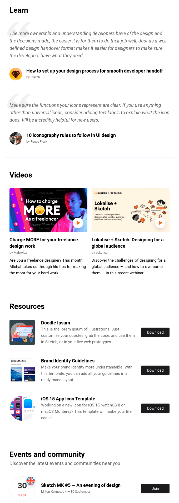 Newsletter email example