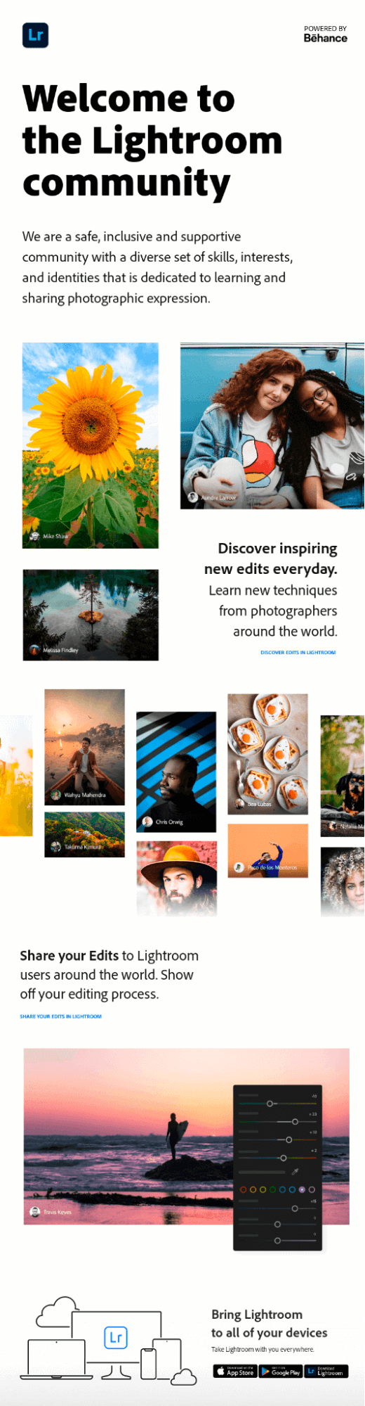 Welcome email example