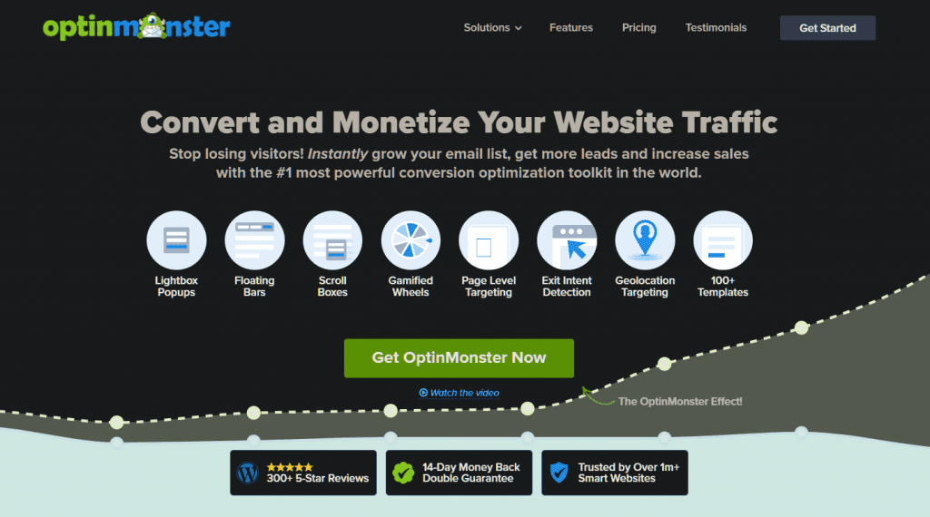 Image of OptinMonster webpage