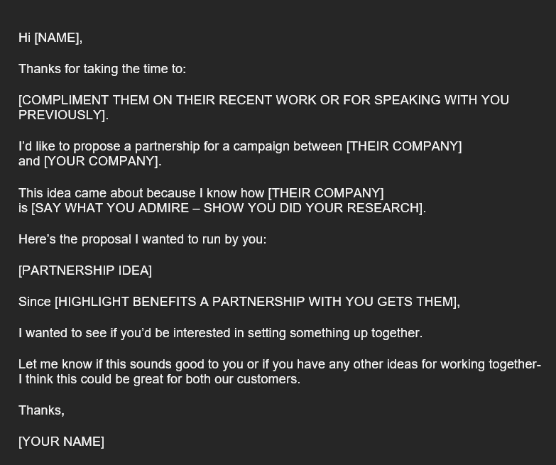 Image of Sample Partnership Proposal
